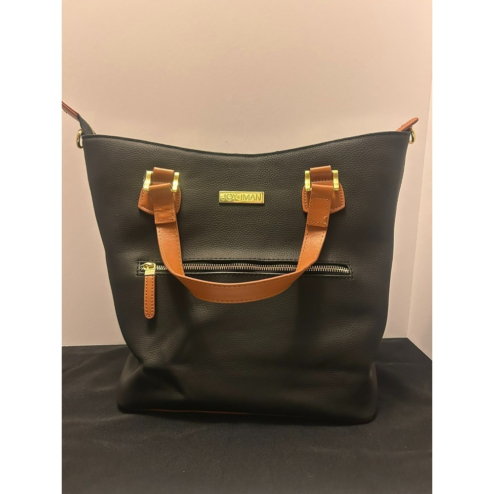 Joy & Iman Alexandria Leather Tote